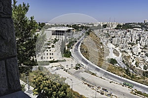 Mount Scopus and the Hebrew University Campus in Jerusalem Israel