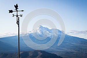 Mount Shasta Weathervane