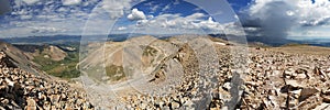 Mount Sherman Summit Panorama photo