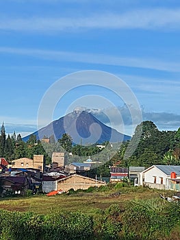 mount sinabung karo district