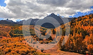 Mount sneffles near Ridgeway Colorado photo