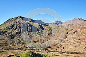 Mount Snowdon in the Snowdonia National Park