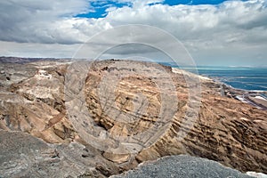 Mount Sodom, the southern part of the Dead Sea.