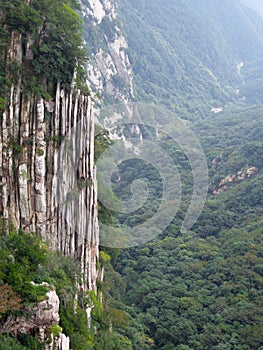 Mount Songshan fault view photo
