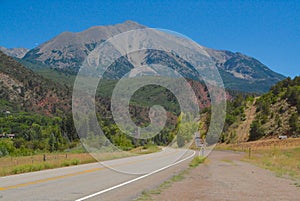 Mount Sopris near Carbondale, Colorado photo