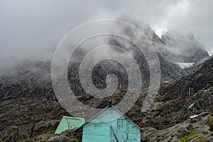 Mount Stanley in the Rwenzori Mountains, Uganda