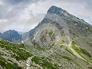 Mount Swinica in summer, Tatra Mountains, Poland