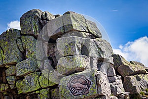 Mount Szrenica in the Karkonosze Mountains, Poland