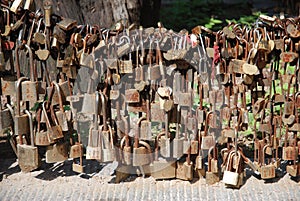 Mount tai's locked photo