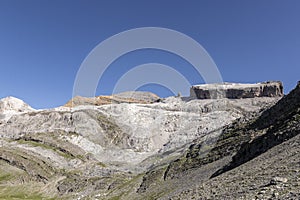 finger of mount taillon in ordesa national park in the pyrenees photo