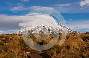 Mount Taranaki, Mount. Egmont National Park, New Zealand