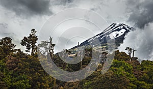 Mount Taranaki, New Zealand perfect volcano mountain