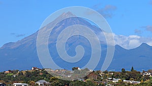 Mount Taranaki over New Plymouth