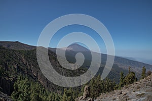 Mount Teide or Pico del Teide, the highest mountain in Spain, Tenerife, Canary Islands, Spain