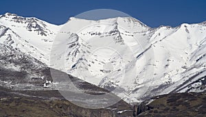 Mount Timpanogos Close-up from West photo