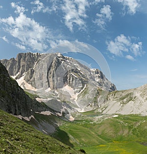 Mount Tymfi in Greece