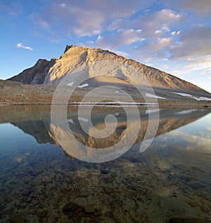 Mount Tyndall Reflection