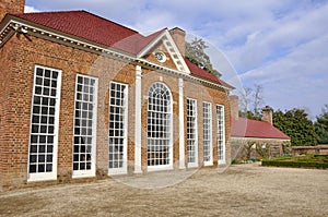 Mount Vernon greenhouse