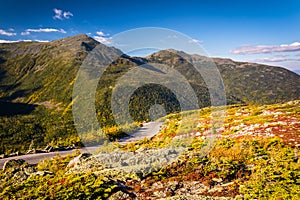 The Mount Washington Auto Road, near Gorham, New Hampshire.