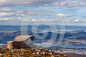 Mount Wellington lookout structure, Tasmania