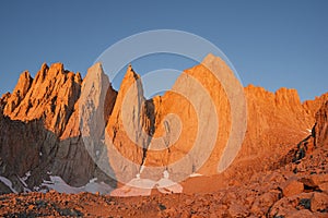 Mount Whitney At Sunrise