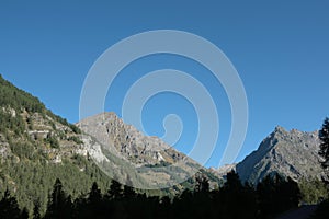 Mountain in Alps, France