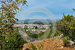 Mountain of apparitions in Medjugorje, Bosnia and Herzegovina