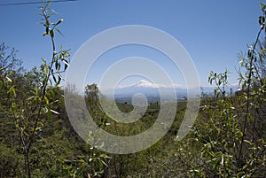 Mountain Ararat from Byurakan