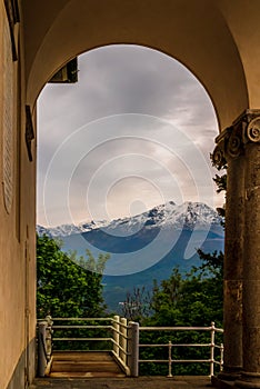 Mountain from the Arch