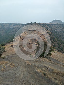 Mountain in aurangabad goga baba hill