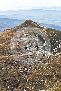 Mountain in autumn