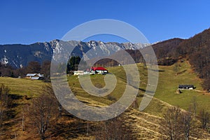 Mountain autumn landscape