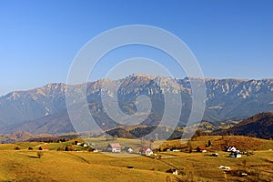 Mountain autumn landscape