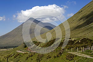 Mountain Beinn Dorain, Scotland,