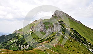 Mountain Belianske Tatras, Slovakia, Europe