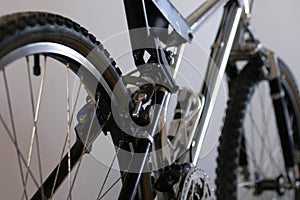 Mountain bike detail 1