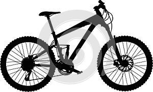 Mountain bike full-suspension