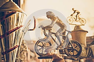 Mountain bike trophy