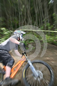 Mountain bike zoom