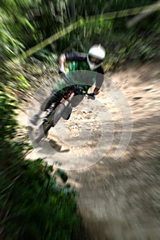 Mountain bike zoom