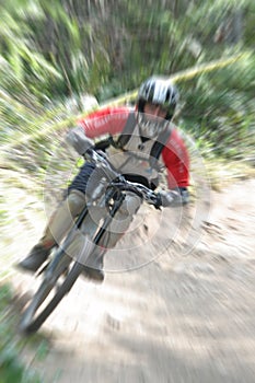 Mountain bike zoom