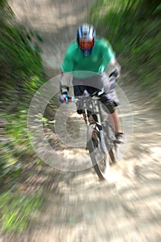 Mountain bike zoom