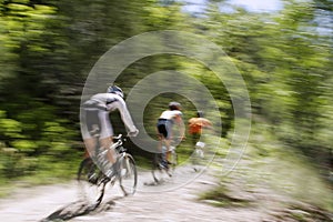 Mountain Bikers photo