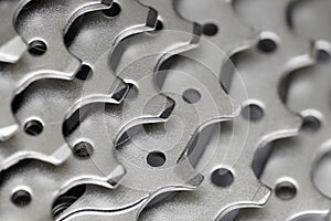 Mountain bikie cassette teeth