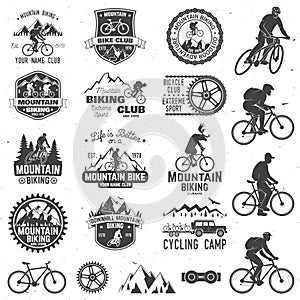 Montana ciclismo. ilustraciones 