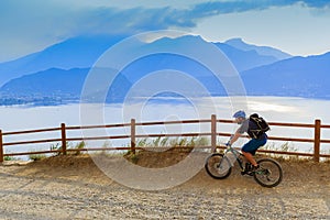 Mountain biking on Lake Garda, Sentiero della Ponale, Riva del G