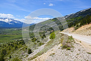 Mountain biking spring