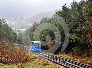 Mountain cable car