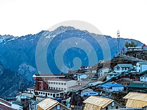 Auli Mountain camp, Himalayas