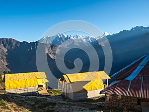 Mountain camp - Himalayas